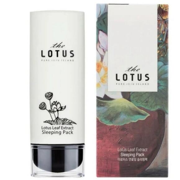 NIB 3x pieces The PURE LOTUS Cleanser, Sleeping Mask and Revitalizing cream - Picture 3 of 4